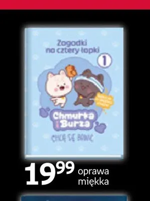 Książka Zagadki na cztery łapki 1 Chmurka i Burza promocja w Empik