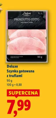 Szynka gotowana z truflami promocja w Lidl