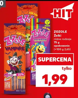 Żelki Zozole promocja w Kaufland