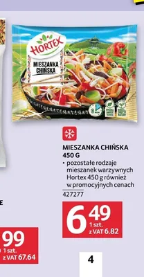 Mieszanka chińska Hortex promocja w Selgros