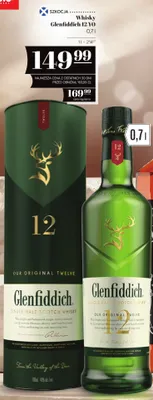 Whisky Glenfiddich 12 YO Szkocja promocja w POLOmarket