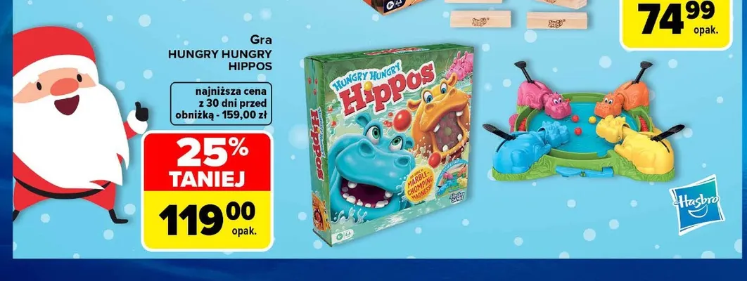 Gra Hungry Hungry Hippos promocja w Carrefour