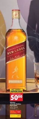 Whisky Red Label promocja w Biedronka