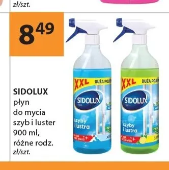 Płyn do mycia szyb i luster Sidolux promocja w Drogerie Laboo
