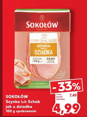 Schab jak u dziadka Sokołów promocja w Kaufland