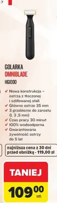 Golarka Omniblade promocja w Carrefour