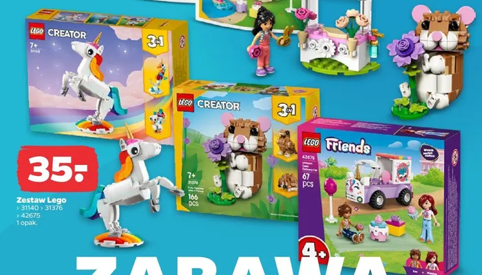 Klocki LEGO Creator 31376 promocja w Netto