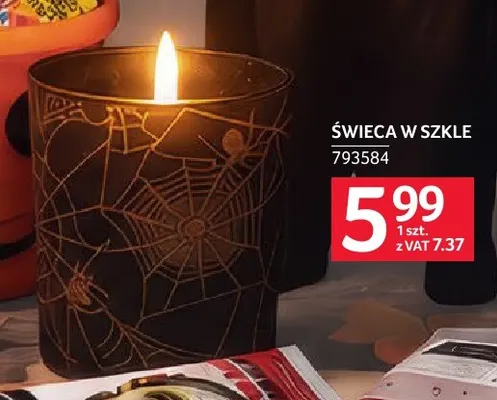 Świeca w szkle promocja w Selgros