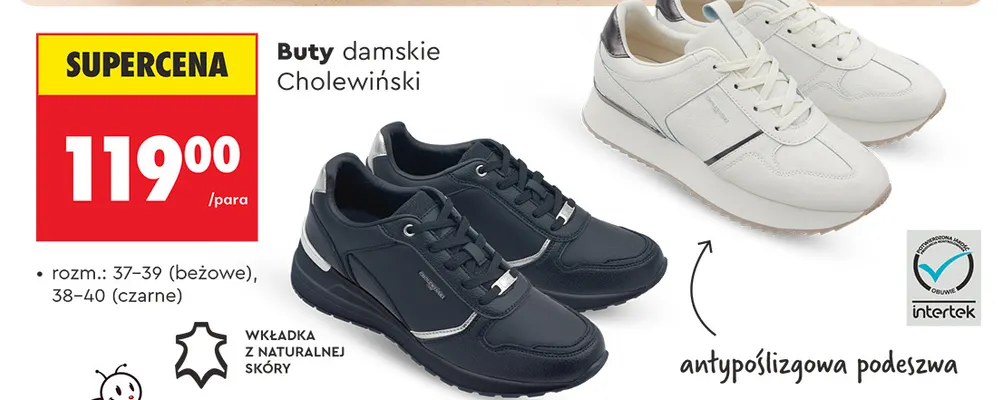 Buty damskie Cholewiński promocja w Biedronka