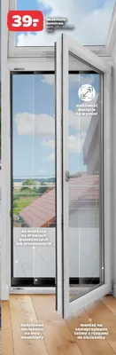 Moskitiera lamelowa 230x100cm promocja w Netto