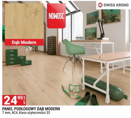 Panel podłogowy Dąb Modern promocja w Merkury Market