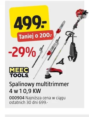 Spalinowy multitrimmer Meec Tools promocja w Jula
