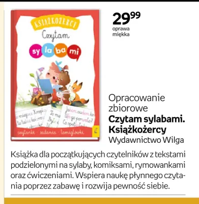 Książka Czytam sylabami. Książkożercy promocja w Empik