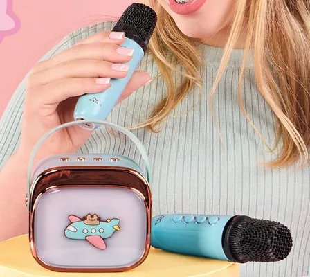 Zestaw karaoke RGB Pusheen promocja w Biedronka