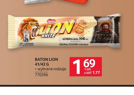 Baton Lion promocja w Selgros