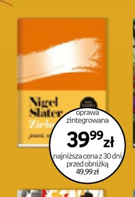 Książka Zielona uczta Nigel Slater promocja w Empik