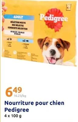 Karma dla psa Pedigree Nourriture pour chien promocja w Action
