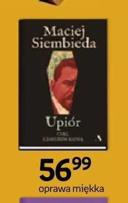 Książka Upiór Maciej Siembieda oprawa miękka promocja w Empik