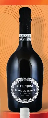 Wino musujące Contarini Blanc de Blancs Millesimato Extra Dry promocja w Żabka
