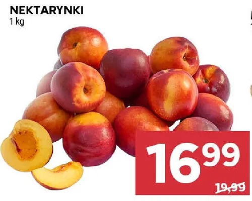 Nektarynki promocja w Stokrotka