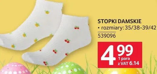 Stopki damskie promocja w Selgros