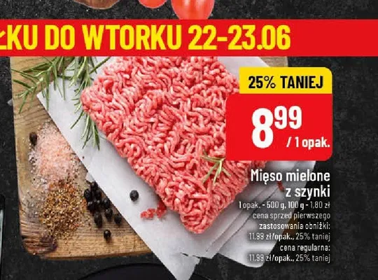 Miśo mielone z szynki promocja w POLOmarket