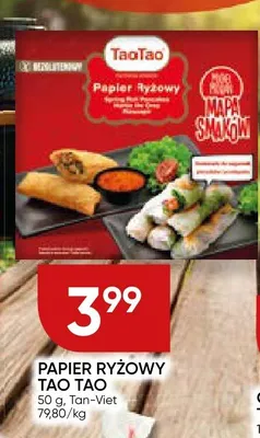 Papier ryżowy TaoTao promocja w Chata Polska