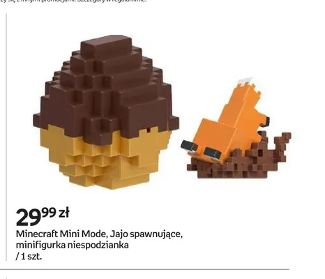 Minecraft Mini Mode jajo spawnujące minifigurka niespodzianka promocja w Empik