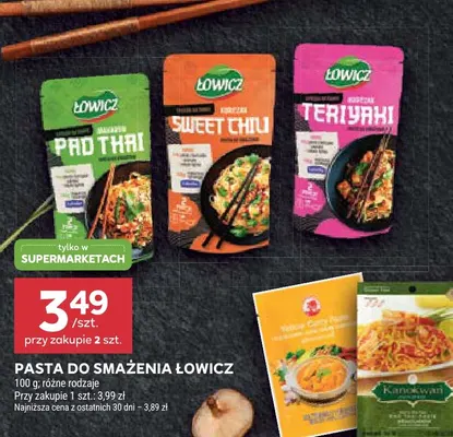 Pasta do smażenia Łowicz Pad Thai promocja w Stokrotka