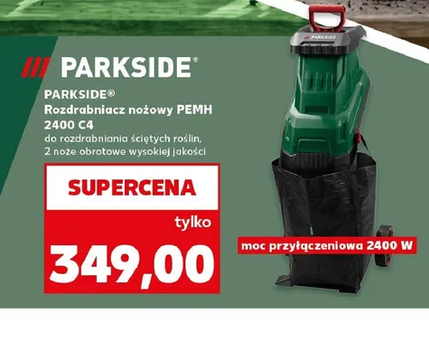 Rozdrabniacz nożowy PARKSIDE PEMH 2400 C4 2400W promocja w Kaufland