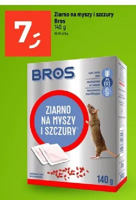 Ziarno na myszy i szczury Bros promocja w Dealz