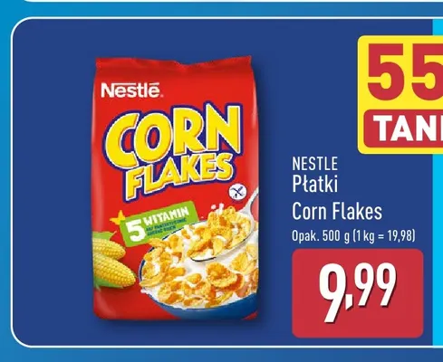 Płatki Corn Flakes Nestlé promocja w Aldi