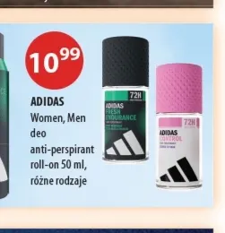 Dezodorant antyperspirant roll-on Adidas Women, Men promocja w Drogerie Laboo