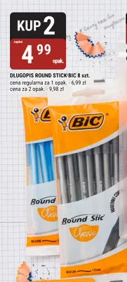 Długopis Round Stick BIC promocja w bi1