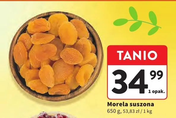 Morela suszona promocja w Intermarche