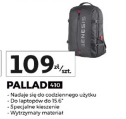 Plecak do laptopów do 15.6" promocja w Auchan