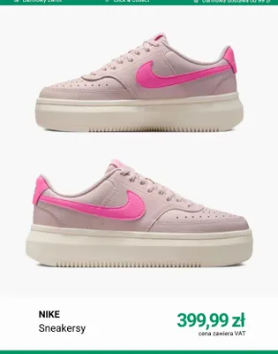 Sneakersy Nike promocja w Deichmann
