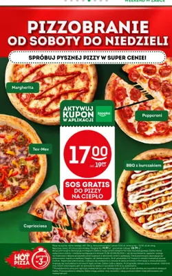 Pizza BBQ z kurczakiem Żabka Cafe promocja w Żabka
