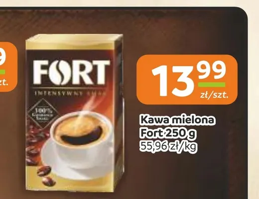 Kawa mielona Fort promocja w Gama