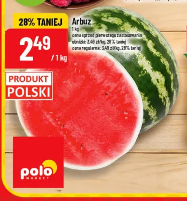 Arbuz promocja w POLOmarket
