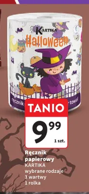 Ręcznik papierowy Kartika Halloween promocja w Intermarche
