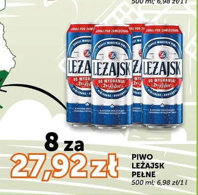 Piwo Leżajsk Pełne promocja w Groszek