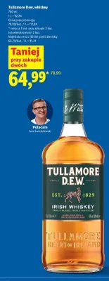 Whiskey Tullamore Dew promocja w Lidl