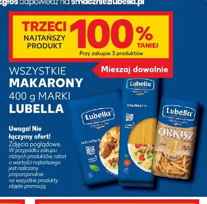 Makarony 400 g Lubella promocja w Kaufland