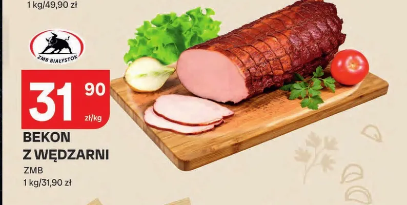 Bekon z wędzarni ZMB promocja w Chorten