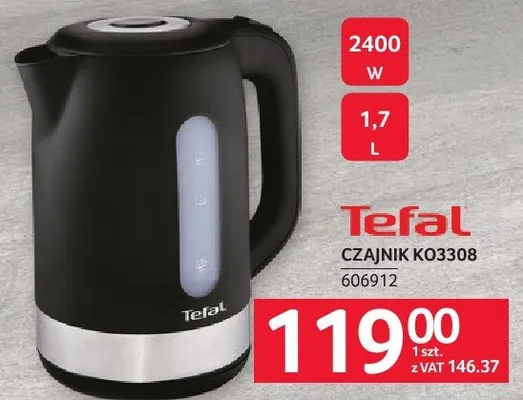 Czajnik KO3308 Tefal promocja w Selgros