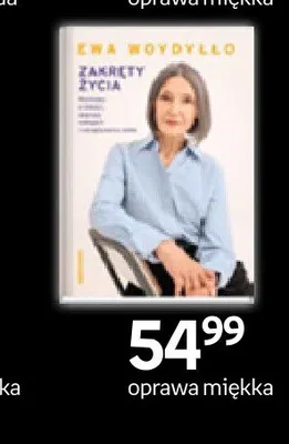 Książka Zakręty życia Ewa Woydyłło promocja w Empik