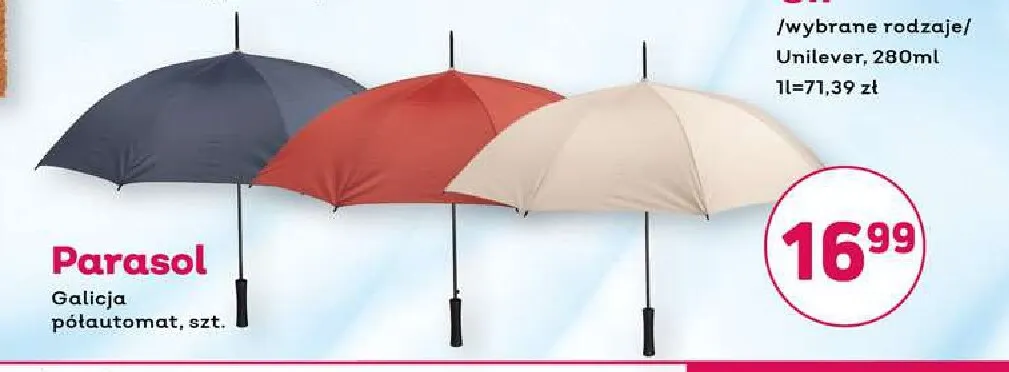 Parasol półautomat Galicja promocja w Bliski