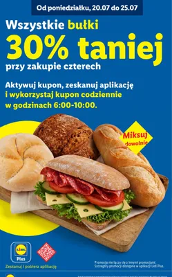 Bułka kajzerka promocja w Lidl