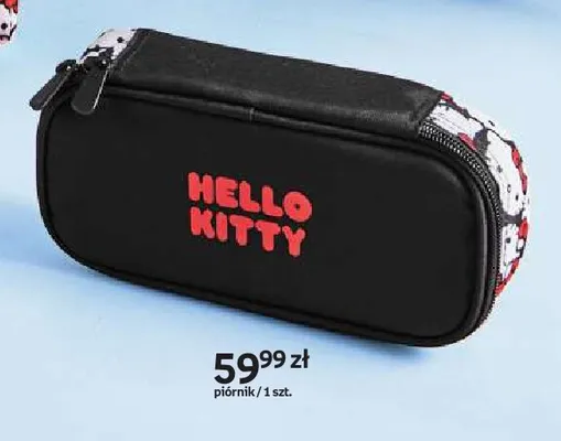Piórnik Hello Kitty czarny promocja w Empik